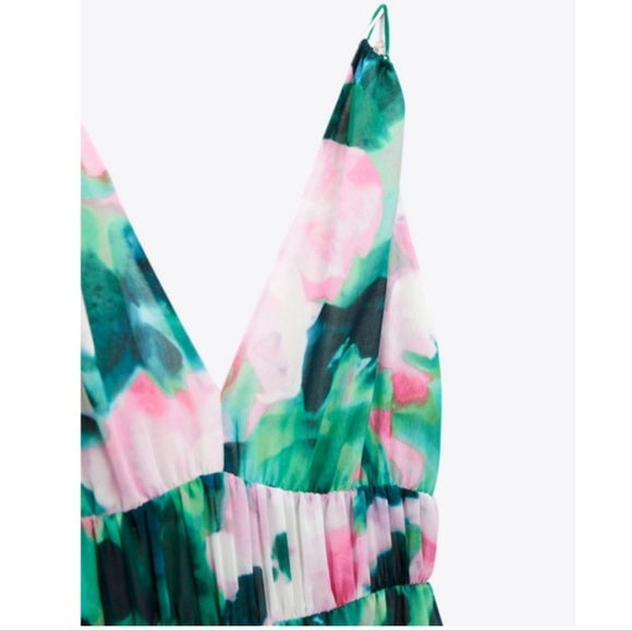 Zara floral jumpsuit - Picture 6 of 7